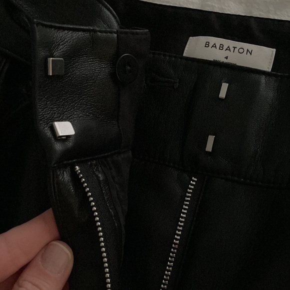 Babaton Faux Leather High Waisted Pants - Picture 8 of 8
